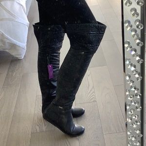 Over the Knee flat Boot